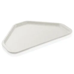 Plateau trapézoïdal en Polyester gris granit L 480 mm l 340 mm - Was Germany