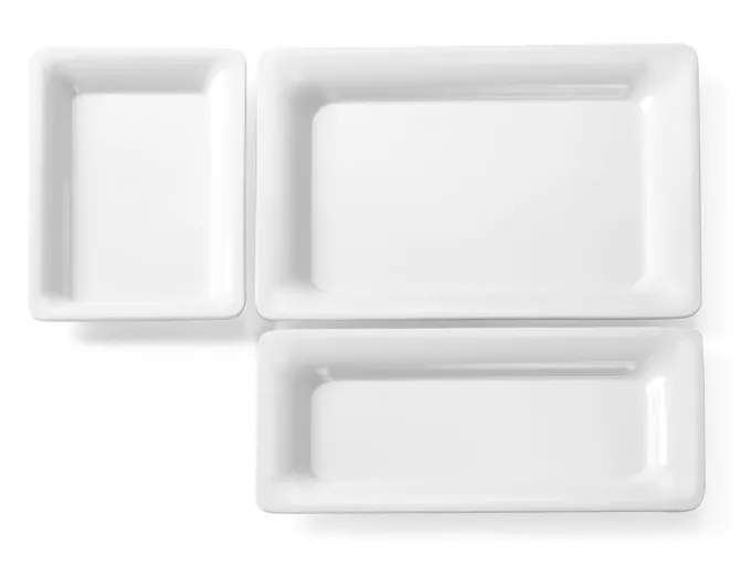 Plateaux Gastronormes bord fin Fine Dine GN 1/2 325x265x(H)20mm - Hendi