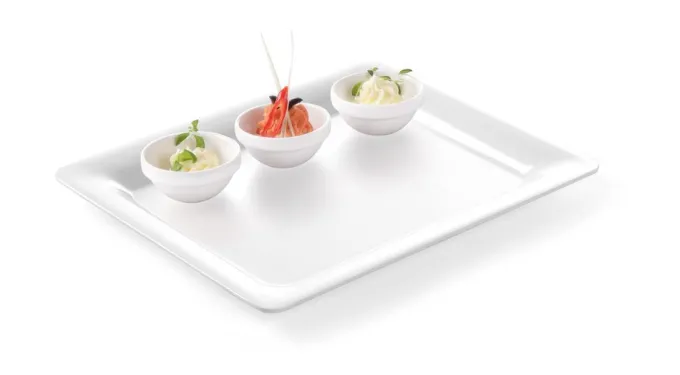 Plateaux Gastronormes bord fin Fine Dine GN 1/2 325x265x(H)20mm - Hendi