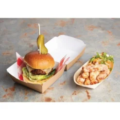Plat en bouleau 190 mm - Fiesta Lot de 100