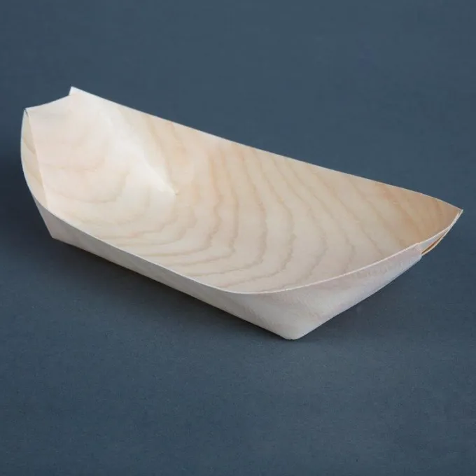 Plat en bouleau 190 mm - Fiesta Lot de 100