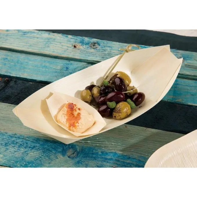 Plat en bouleau 190 mm - Fiesta Lot de 100