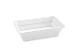 Plat en Mélamine Blanc GN 1/4 - P 65 mm - Pujadas