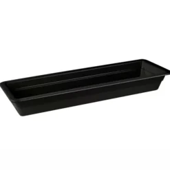 Plat en Mélamine Noir GN 2/4 - H 65 mm - Pujadas