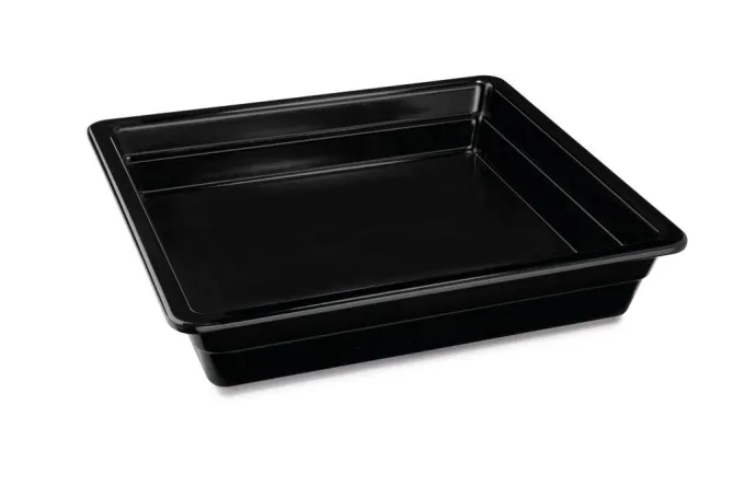 Plat en Mélamine Noir GN 2/3 - H 65 mm - Pujadas