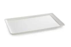 Plat en Plexiglas grande surface Blanc 415x260x17mm - Matériel CHR Pro