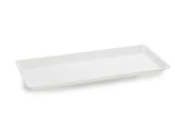 Plat en Plexiglas grande surface Blanc 465x205x17mm - Matériel CHR Pro