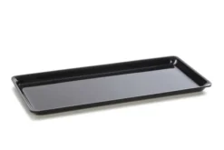 Plat en Plexiglas grande surface Noir 460X210X20mm - Matériel CHR Pro