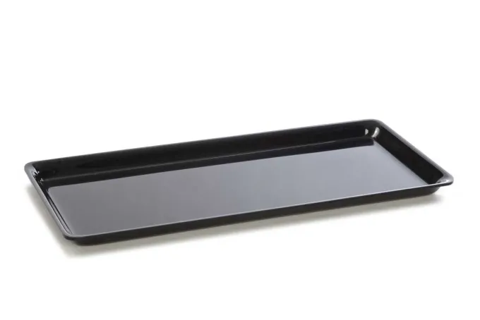 Plat en Plexiglas grande surface Noir 460X210X20mm - Matériel CHR Pro