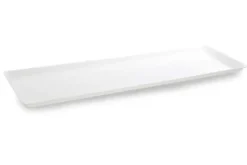 Plat en Plexiglas grande surface Blanc 830x270x17mm - Matériel CHR Pro