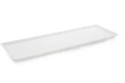 Plat en Plexiglas grande surface Blanc 760X265X17mm - Matériel CHR Pro