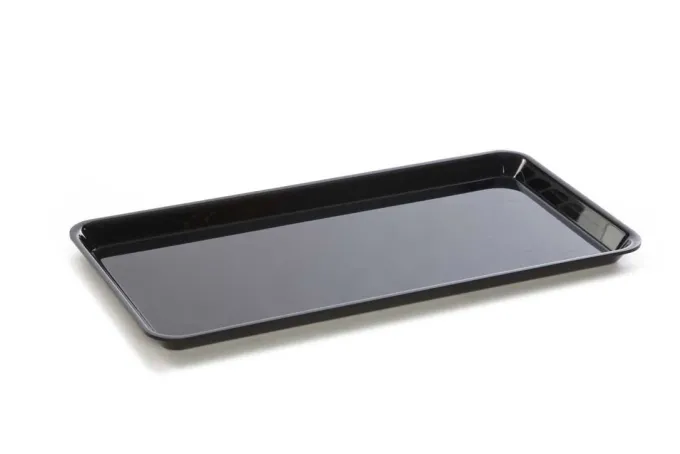 Plat en Plexiglas à pâté Noir 345x155x17mm - Matériel CHR Pro