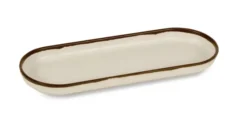 Plat Ovale en Mélaminé Collection Halo 26 x 10,5 cm - Pujadas