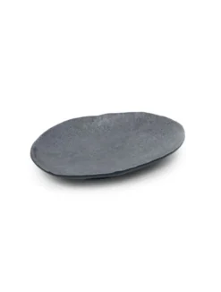 Plat Ovale Stonehenge en Mélamine - 24,1x17,2 cm - Pujadas