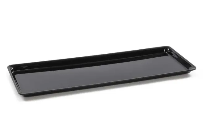 Plat Plexiglas grande surface Noir 580x205x17mm - Matériel CHR Pro