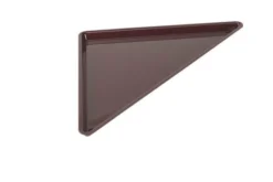 Plat Plexiglas Noir Triangle 400/400X565X17MM - L2G