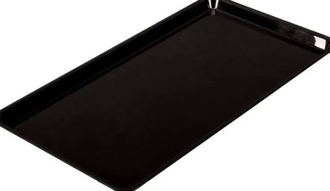 Plat Rectangulaire en Plexiglass Noir GN1/3 325x176x17 - L2G