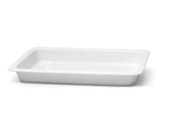 Plat Rectangulaire en Porcelaine pour Chafing Dish P390003 - Pujadas