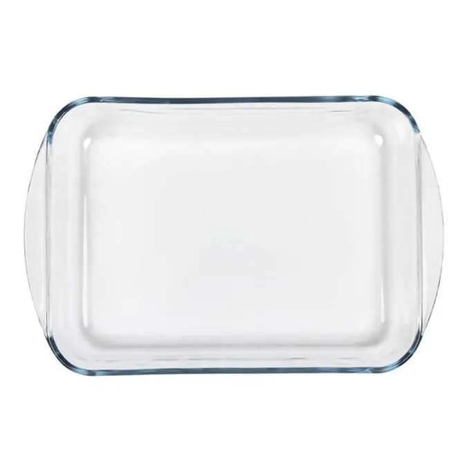 Plat Rectangulaire en Verre 350 mm - Pyrex