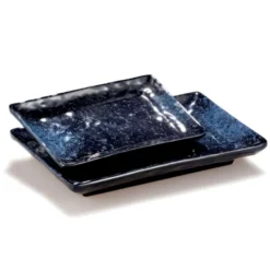 Plat Rectangulaire Mélamine Élégance 25 x 16 cm - Pujadas