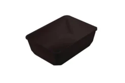 Plat Rectangulaire Noir GN2/7