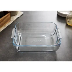 Plat à Rôtir Carré en Verre 210 mm - Pyrex