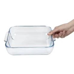 Plat à Rôtir Carré en Verre 210 mm - Pyrex