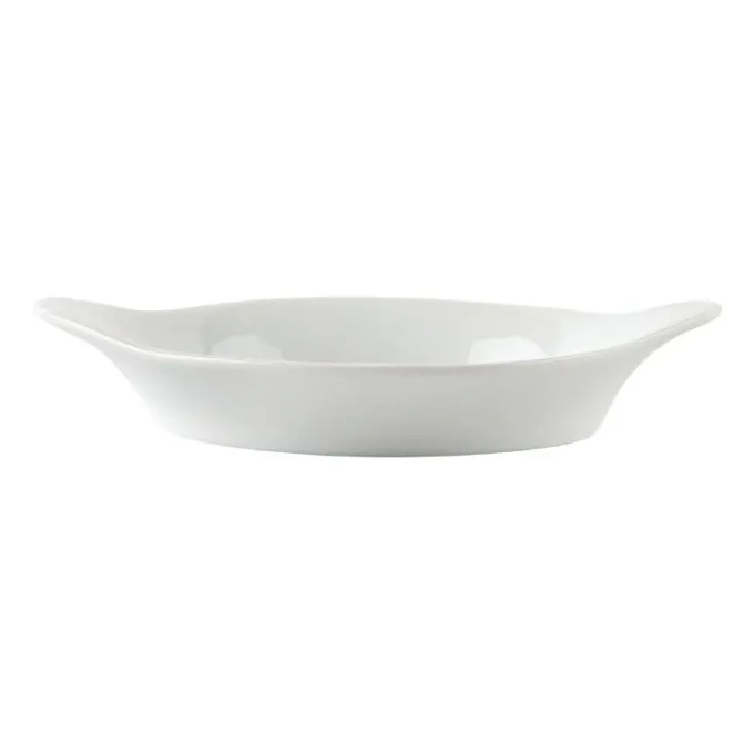Plats ronds à oreilles blancs 156 x 126 mm Olympia - boite de 6