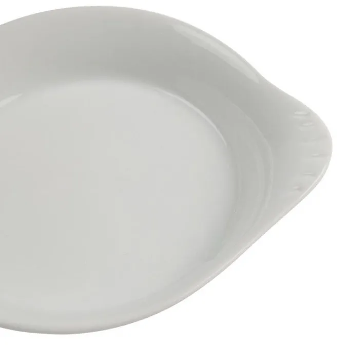 Plats ronds à oreilles blancs 156 x 126 mm Olympia - boite de 6