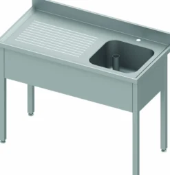 Plonge Inox Egouttoir Droite ou Gauche - Gamme 700 - Stalgast