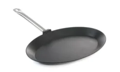 Poissonnière - ovale Titanium Professional 400x275x(H)35 mm - Hendi