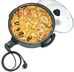Poêle Électrique Multi Usages Grande - 41 cm - Bartcher