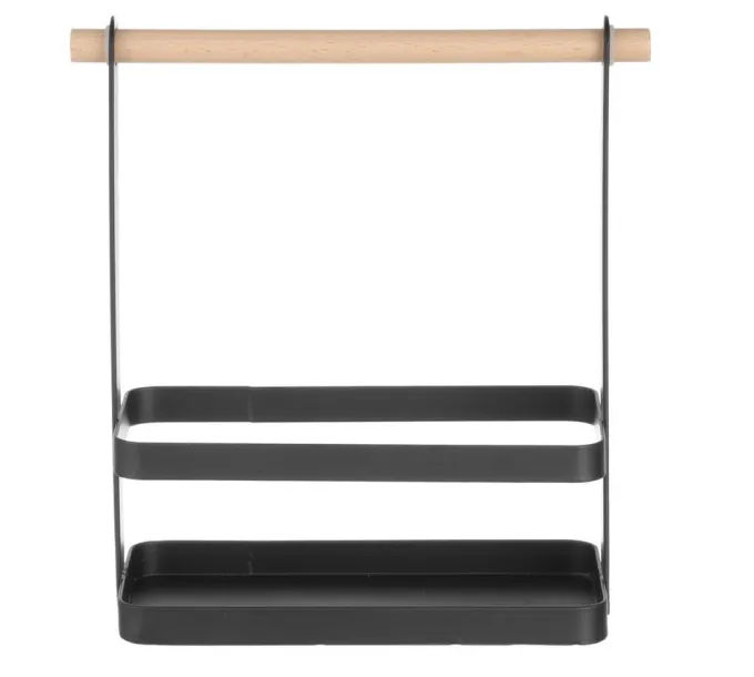 Porte-couverts de table noir 230x100x(H)240mm - Hendi