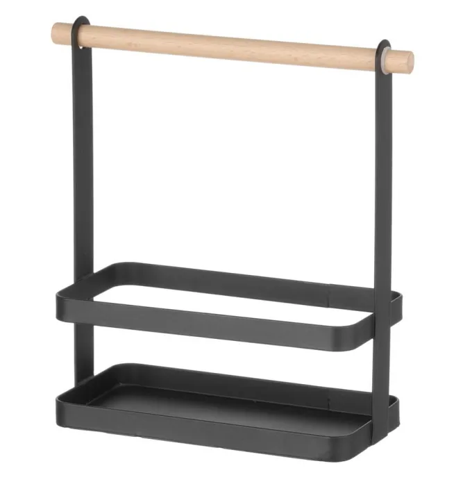 Porte-couverts de table noir 230x100x(H)240mm - Hendi