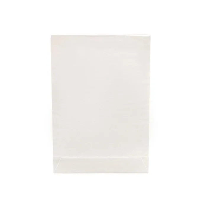 Porte-menu incliné en acrylique Olympia A5