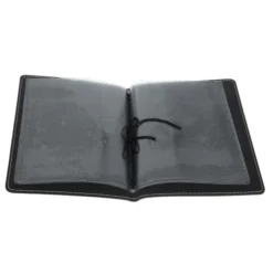 Porte-Menus en Simili Cuir Noir - Format A5 - Olympia