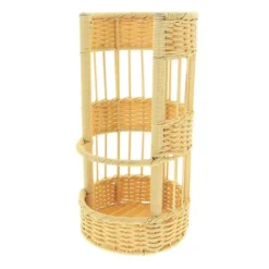 Porteuse à Pain Imitation Rotin Panera Ø27 Lot de 2 - Prolinea