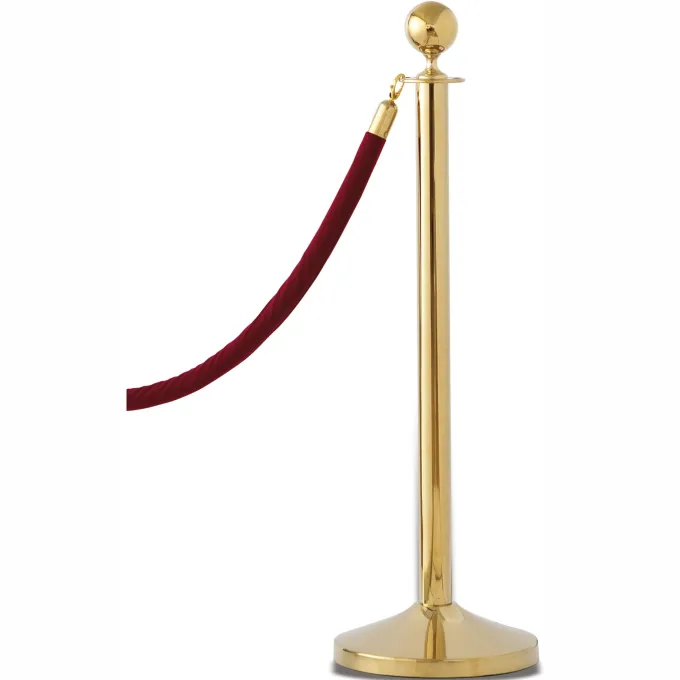 Poteau d’Accueil en Inox Doré 100 cm - Pujadas