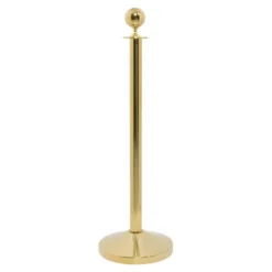 Poteau d'accueil - Ensemble complet Pied + Socle - 1 m - Securit