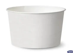 Pot à Glace en Carton Blanc 200 ml - SDG Lot de 1645