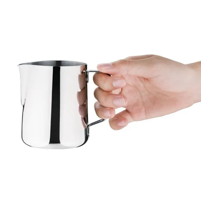 Pot à lait Inox poli Olympia - 340 ml