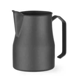 Pot à lait noir mat avec bec verseur en forme V 0,7L Noir 84x(H)130 mm - Hendi