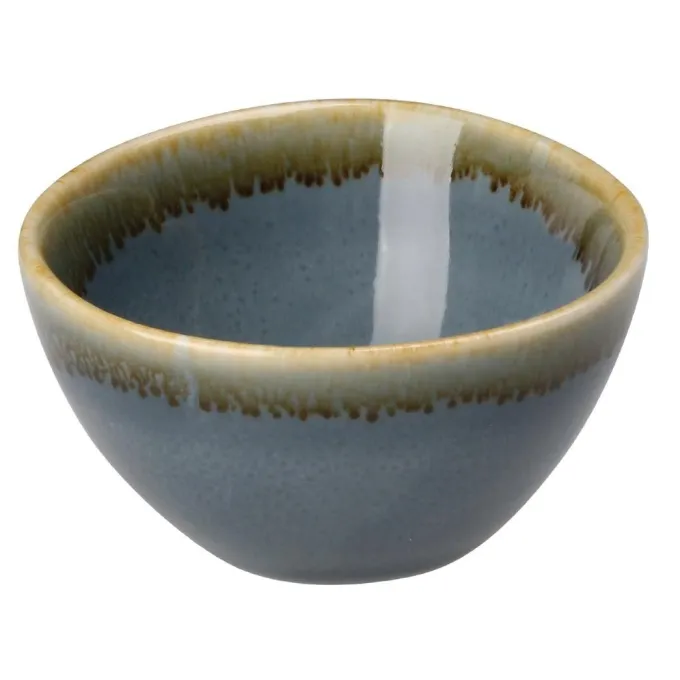 Pot à sauce couleur océan Kiln Olympia 68 mm - Lot de 12