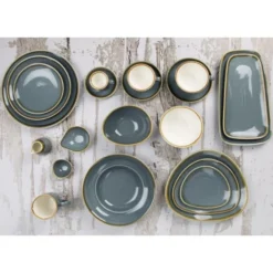 Pot à sauce couleur océan Kiln Olympia 68 mm - Lot de 12