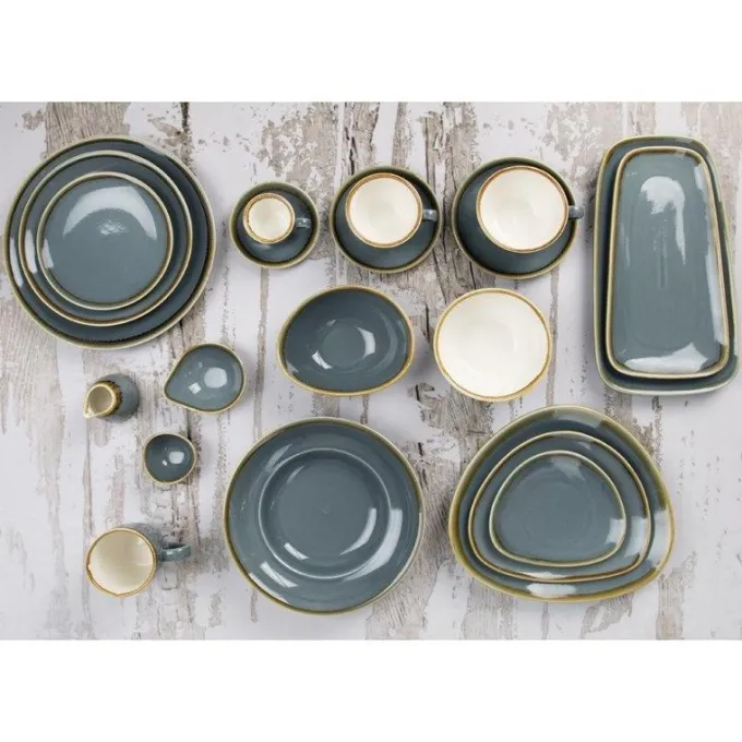 Pot à sauce couleur océan Kiln Olympia 68 mm - Lot de 12