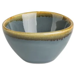 Pot à sauce couleur océan Kiln Olympia 68 mm - Lot de 12