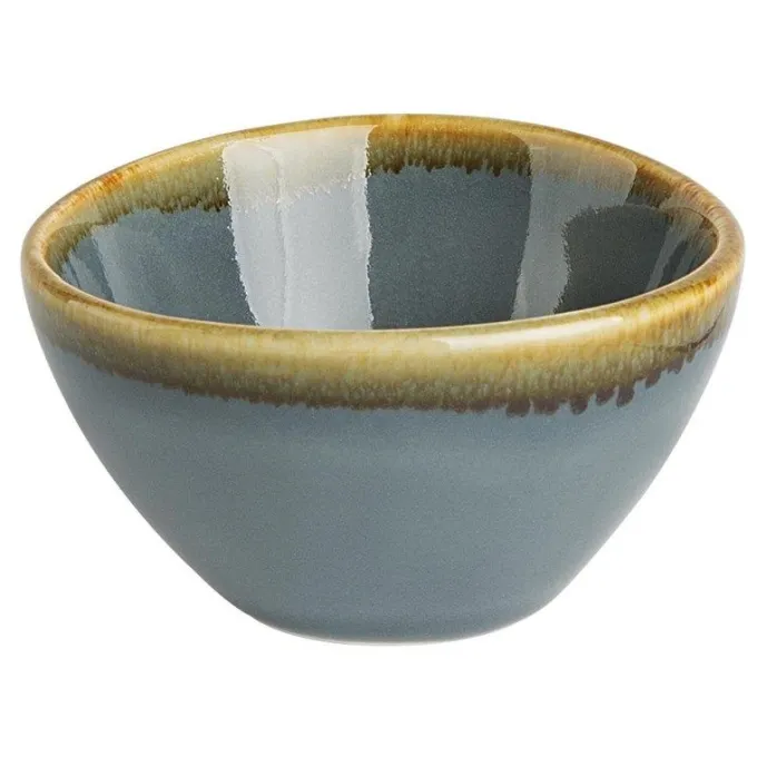 Pot à sauce couleur océan Kiln Olympia 68 mm - Lot de 12