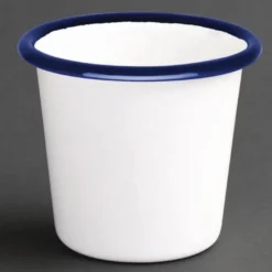Pot à sauce 114 ml - blanc et bleu - Boite de 6 Olympia