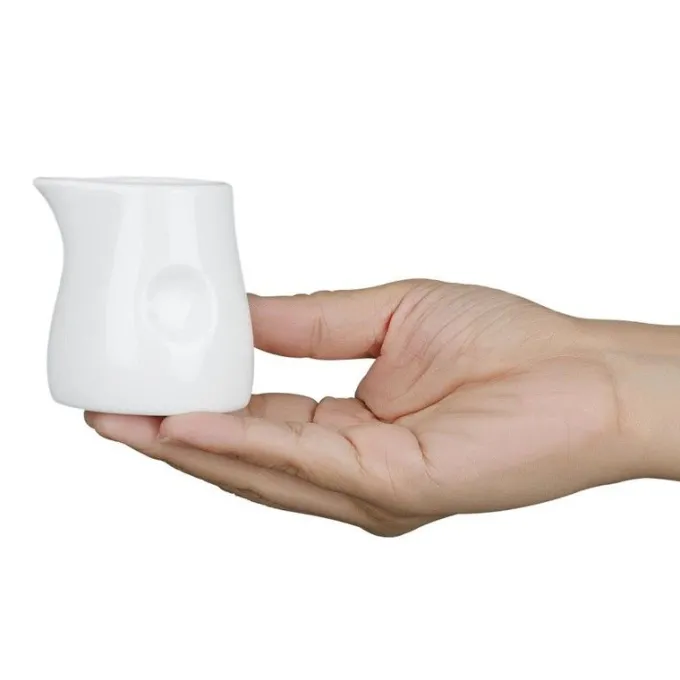 Pots à lait alvéolé Olympia 70ml - Lot de 6