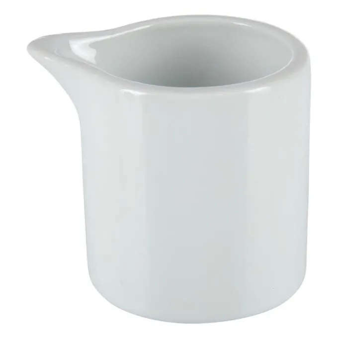 Pots à lait blancs 57ml Olympia Whiteware - Lot de 6